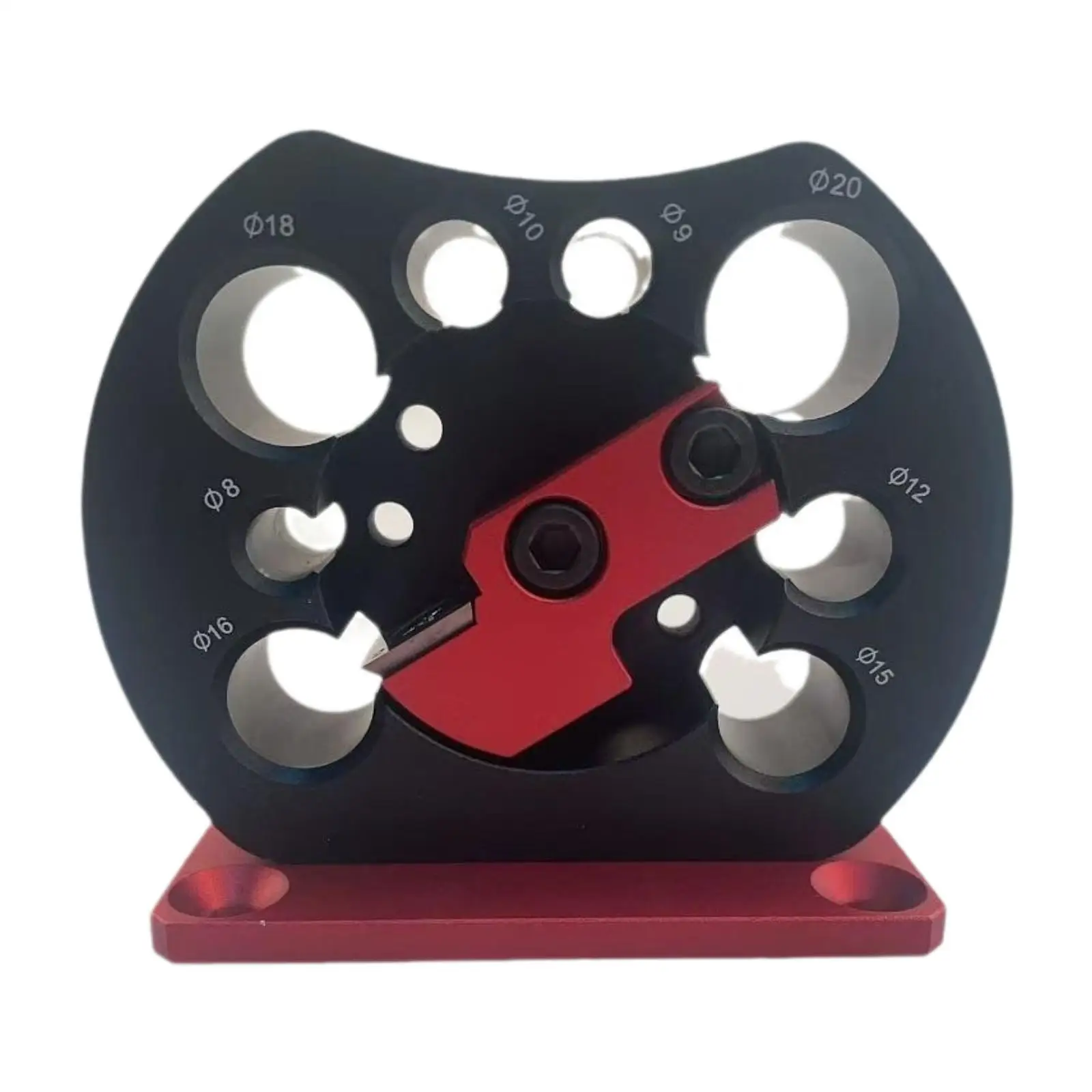 

8 Holes Adjustable Dowel Maker Jig Kit with Carbide Blade, Electric Drill Milling Dowel Round Rod Auxiliary Tool