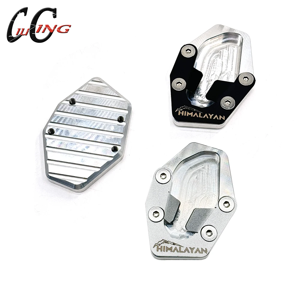 For Himlayan 450 HIMALAYAN 450 2024 2025 Motorcycle Accessories Enlarge Kickstand Extension Plate Pad Pedals