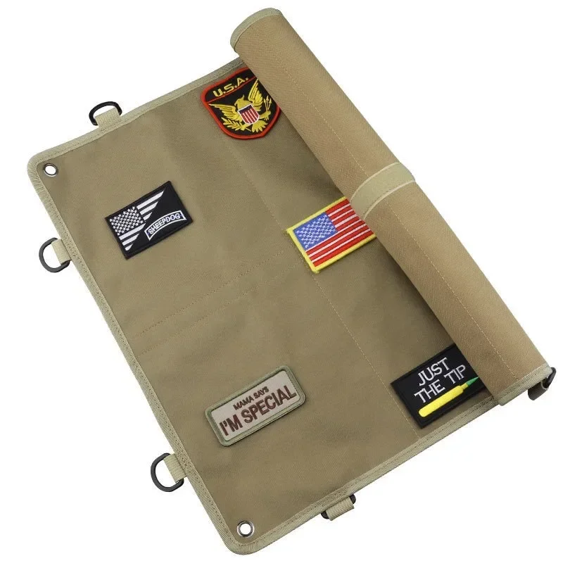 Patch militari Storage tabellone collezione fascia da braccio finitura distintivo di stoffa Poster armatura sfondo Nylon fai da te appeso a parete