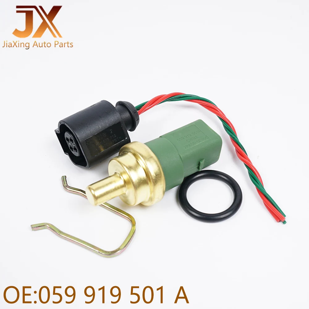 059919501A New Engine Water Coolant Temperature Sensor 4-pin For Audi A4B7 A6 C5 VW Golf MK4 BORA Passat B5 B6 059 919 501 A