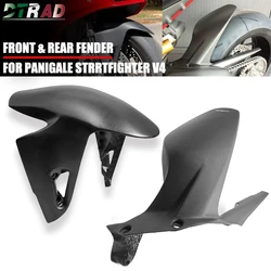 NEW Carbon Fiber Front Fender & Rear Hugger Mudguard For DUCATI Panigale V4 V4S V4R Streetfighter V4/S Motorcycle Modified Parts