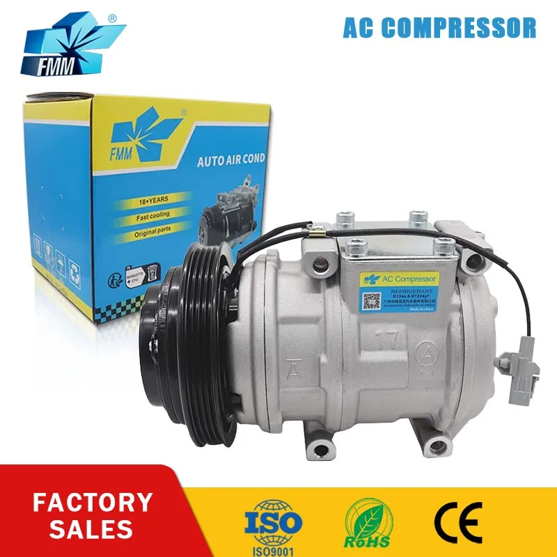 

FMM 10PA17C A/C AC Compressor for TOYOTA JEEP Prado 2700 3400 RZJ95 VZJ95 5VZ 8832035720 883206A050