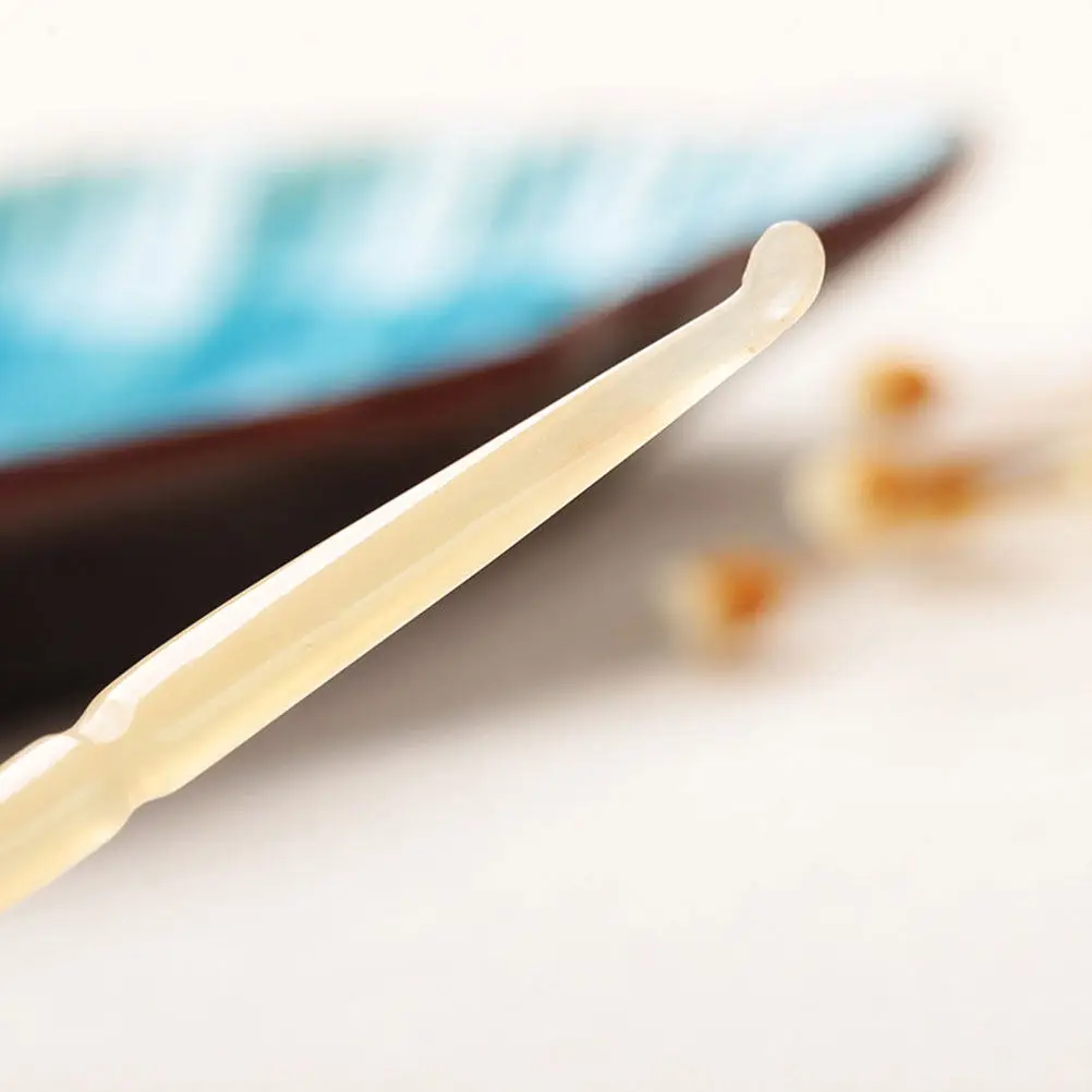 

1Pcs Bamboo Ear Spoon Wooden Ear Cleaner Wax Remover Tool Effective on Built Up Wax Comfortable Non Slip Handle Lightweight Home
