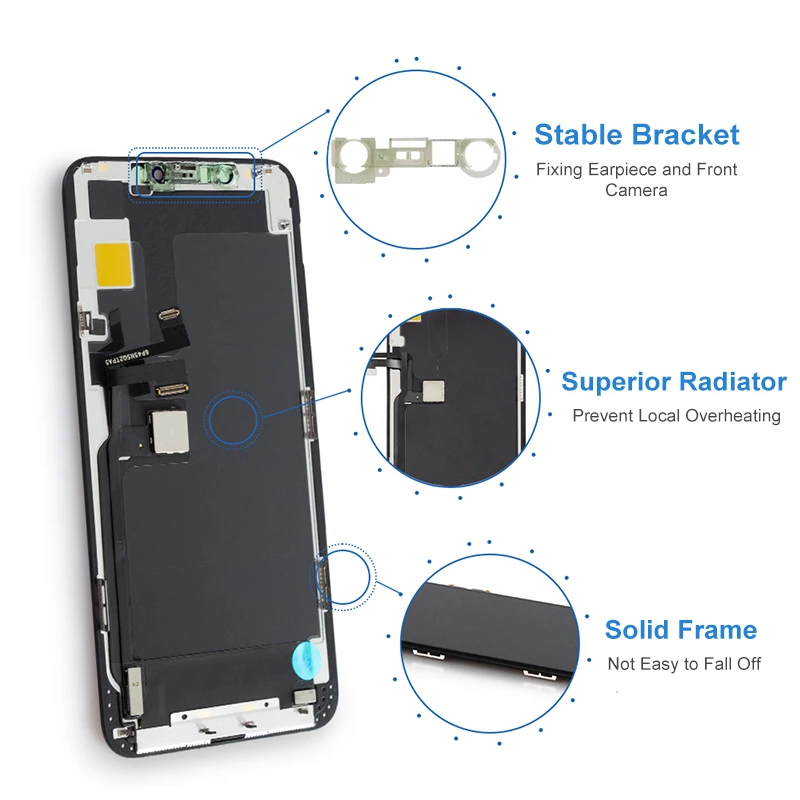 A2218 A2161 A2220 100% Tested Premium Lcd For IPhone 11 Pro Max Factory Display Touch Screen Digitizer Assembly Replacement Part image 4