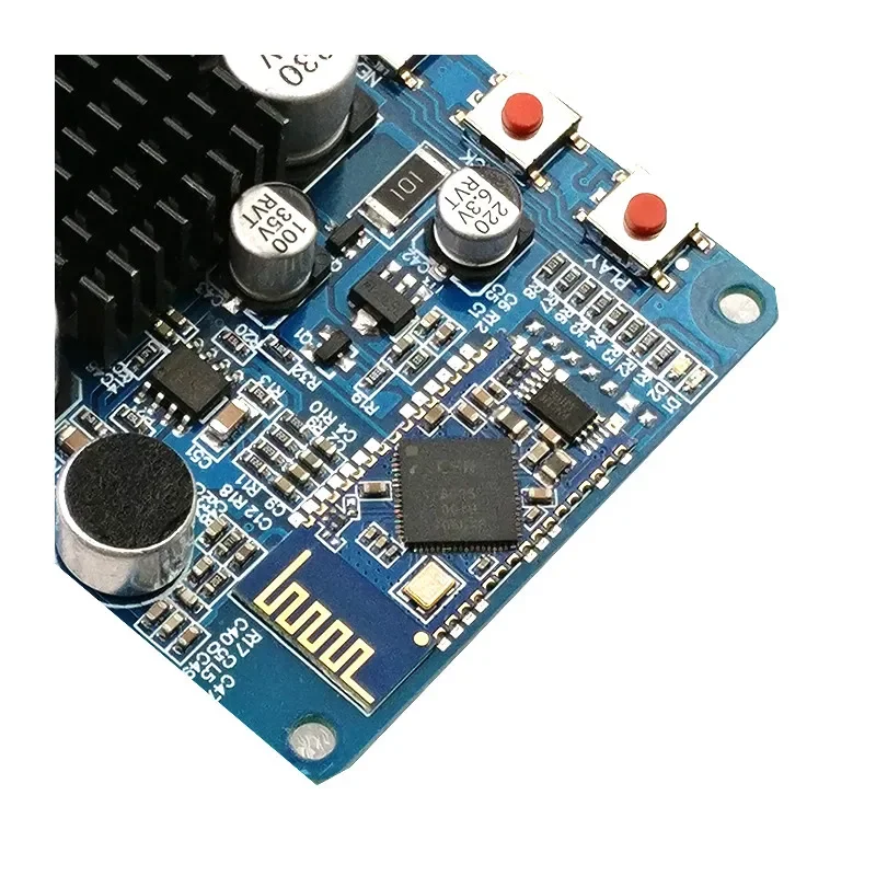 SOTAMIA-Amplificador de Potência Bluetooth 4.0, Placa Áudio, Alto-falante Estéreo, Home Sound Theater, DIY, 2x50W, TPA3116