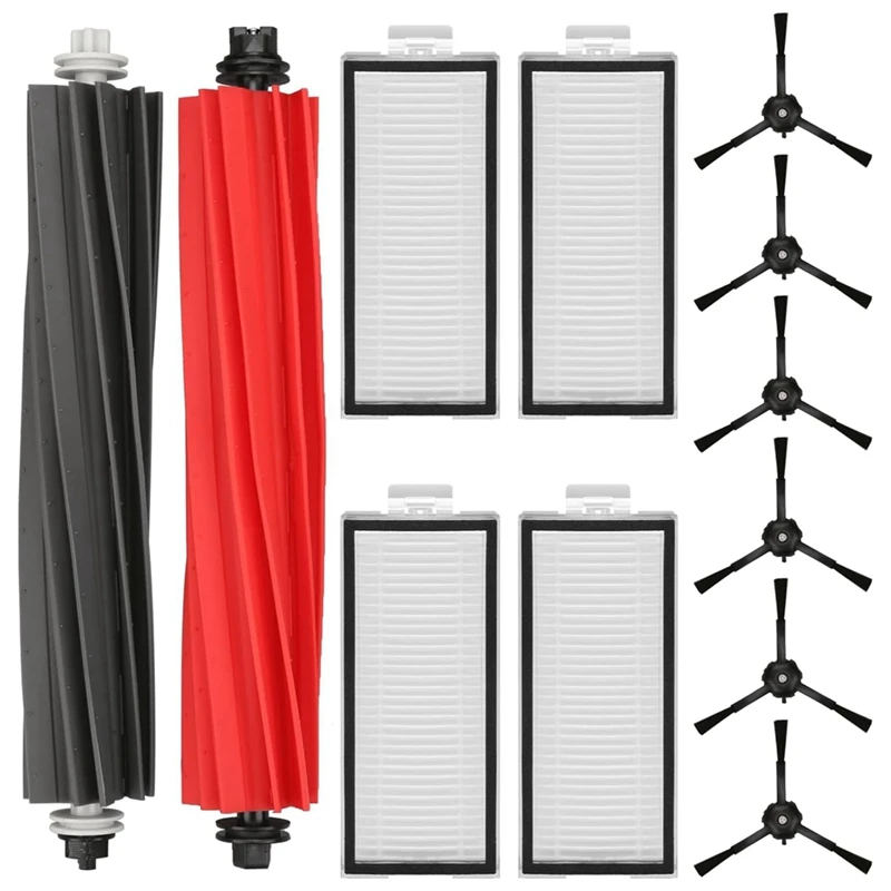 Peças sobresselentes do aspirador do robô, Escova lateral principal, Filtro Hepa, Roborock Q8 Max, Q5 Pro, Q5 Plus