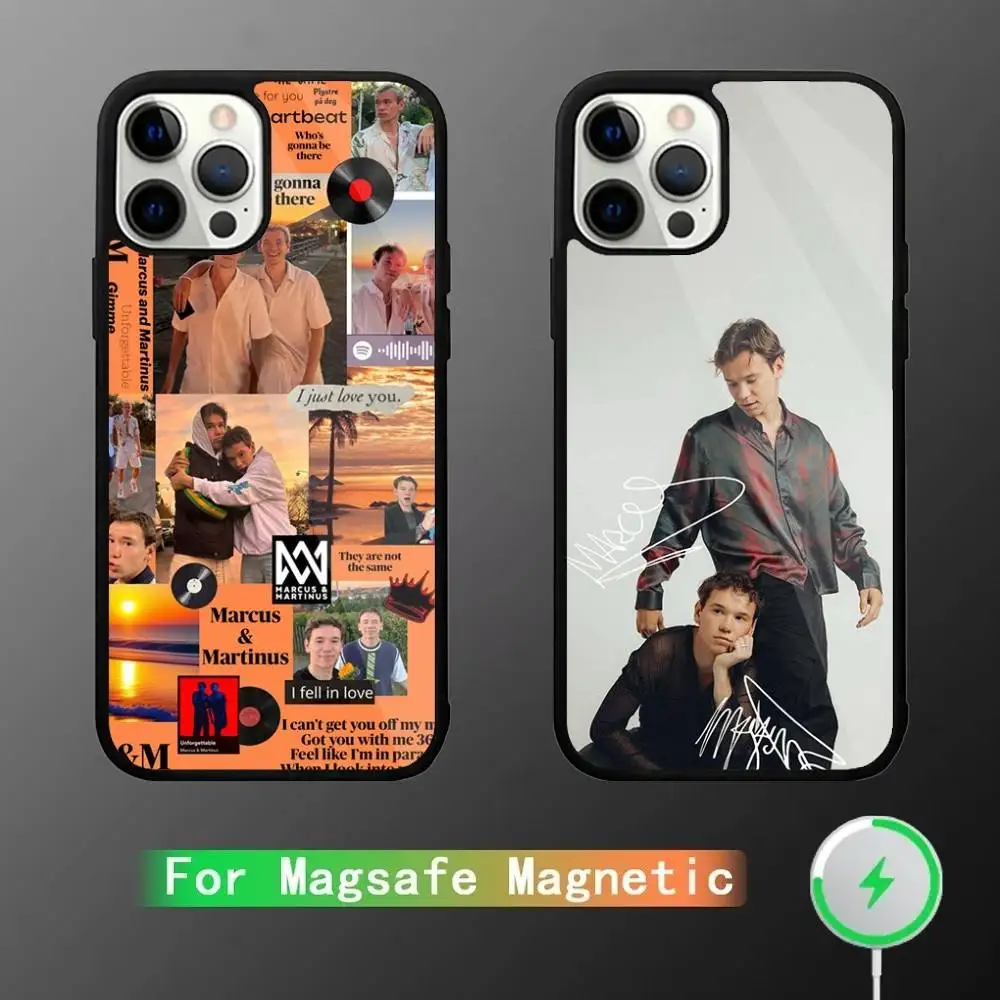 

Singer M-Marcus Martinus Phone Case For iPhone 16,15,14,13,12,11,Pro,Max,Plus,Mini,SE New Magsafe Magnetic Wireless Charging