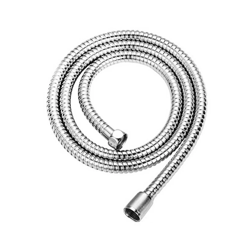 Stainless Steel Flexible Shower Hose Long Bathroom Shower Water Hose Extension Plumbing Pipe Pulling Tube Bathroom Accessories