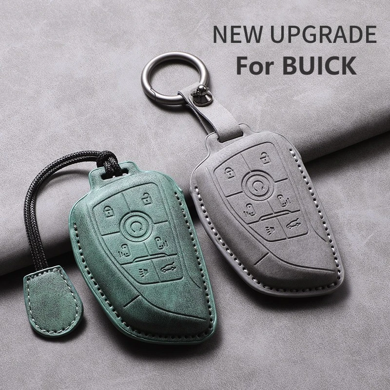 

Для Buick Century GL8 PHEV Чехол для автомобильного дистанционного ключа Кожаный чехол для автомобильного дистанционного ключа Прочный защитный брелок для ключей Аксессуары