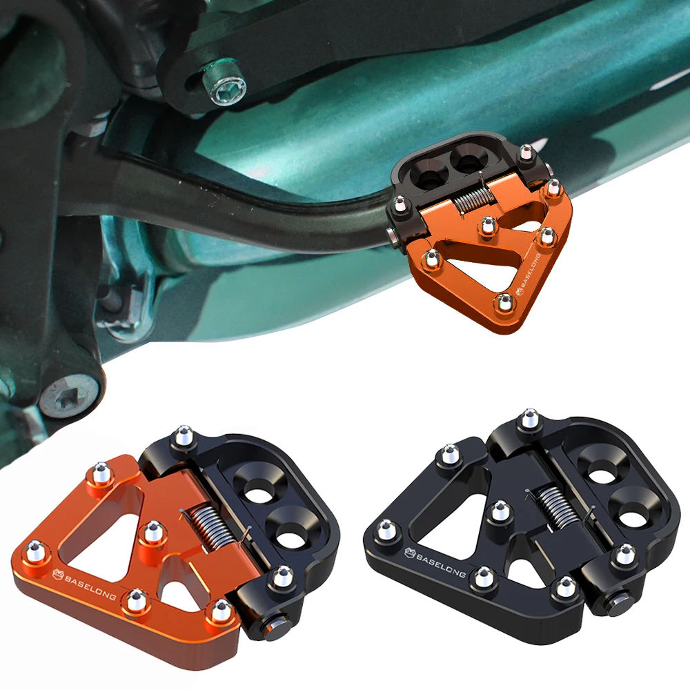 

For KTM 690 Enduro SMC R 390 790 890 990 950 1050 1090 1190 1290 Super Adventure R S T Rear Brake Foldable Pedal Step Tip Plate