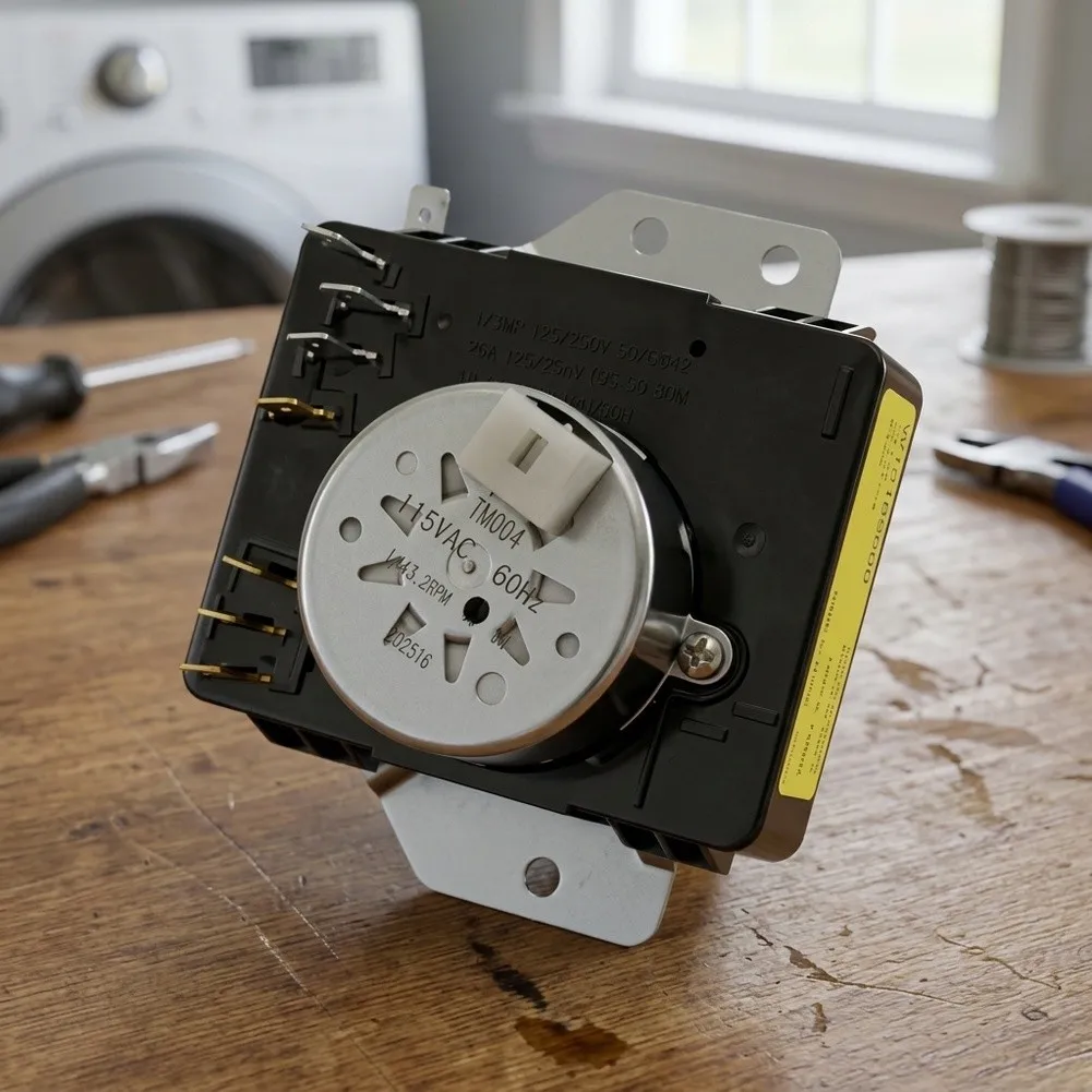 For Specific Electric Dryers W10185969 Dryer Timer For Dryer Repair 4.33*3.5in Automation Stable Performance Motor