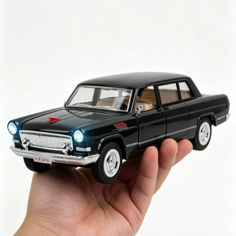 

1:32 HONGQI CA770 Alloy Metal Diecast Model Car Desktop Display Ornaments Holiday Present