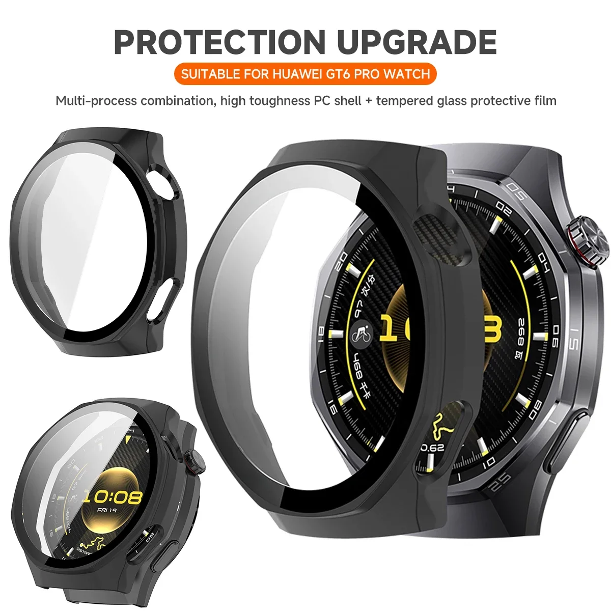 Protection Cases For Huawei Watch GT6 46mm Smartwatch TPU GT6 Pro 46MM Protective Case Shell Frame Cover Watch Accessories Tools