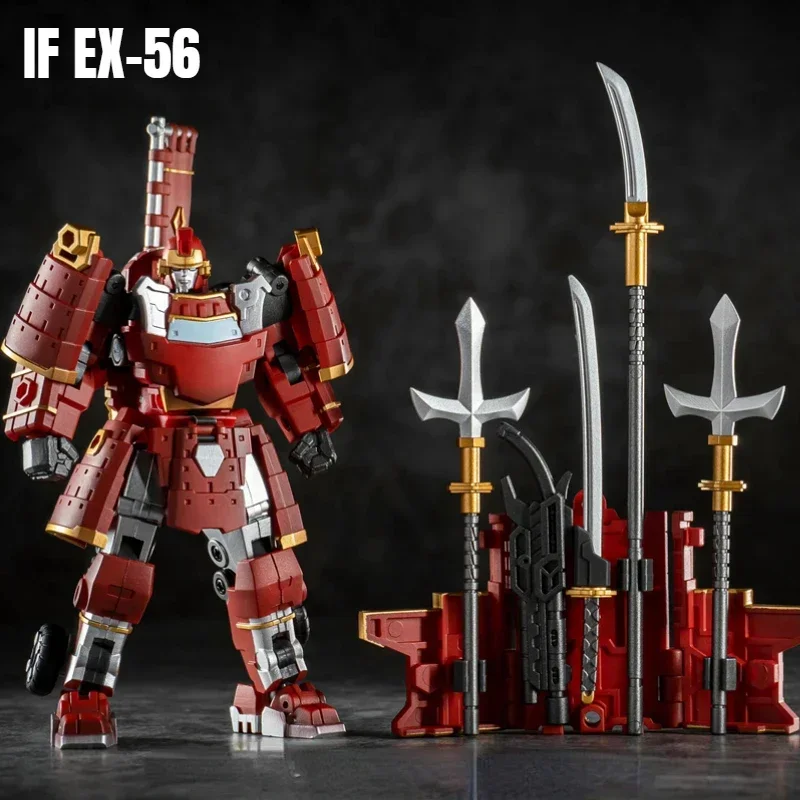 

In Stock Transformation Masterpiece Iron Factory IF EX-56 EX56 Tetsybe Mini Pocket War G1 9.2CM Samurai Action Figure Toy