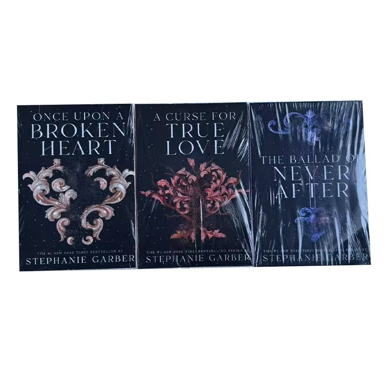 

3 Books/Set A Curse For True Love,Once Upon A Broken Heart,The Ballad Of Never After by Stephanie Garber Paperback Book English