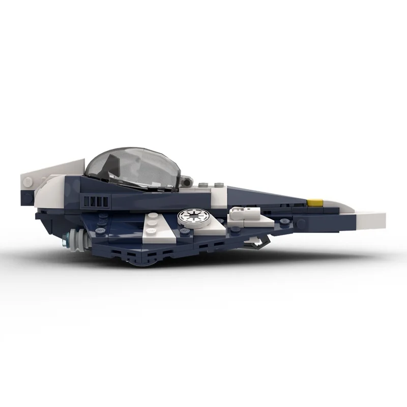 207pcs MOC Plo Koon S Delta Starfighter Blade Dorin Star Battle Model Building Blocks Construction Toy Festival Gifts Education