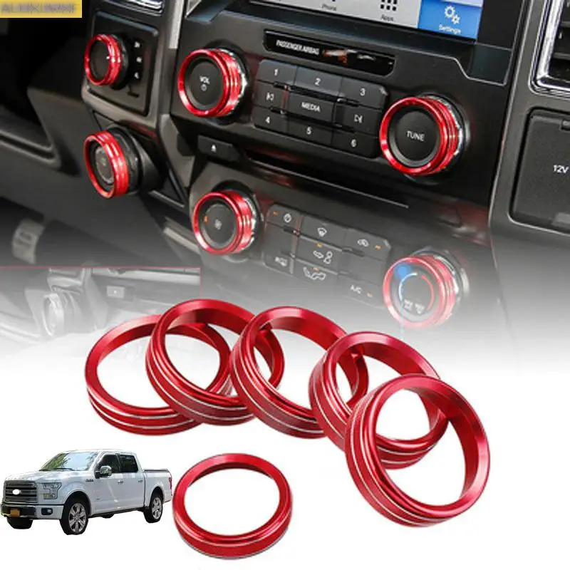 

Air Conditioning Knob Decorative Cover 4WD for Ford F-Series F-150 F150 2015 2016 2017 2018 2019 2020 car Accessories interior