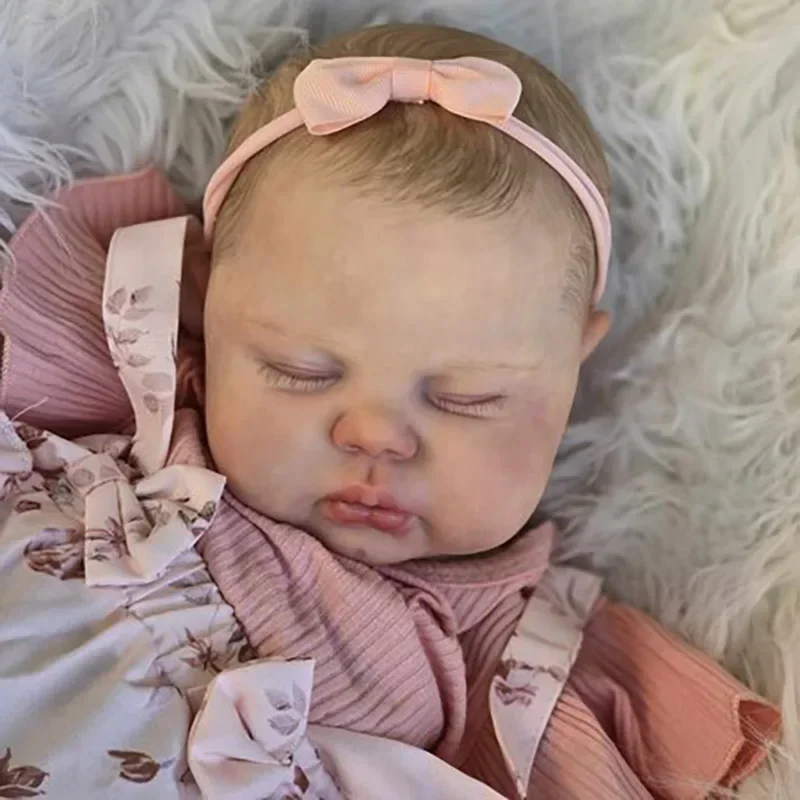 60CM Reborn Toddler Doll Pickle Already Painted Finished Doll Soft Cloth Body High Quality Hand Painted Doll