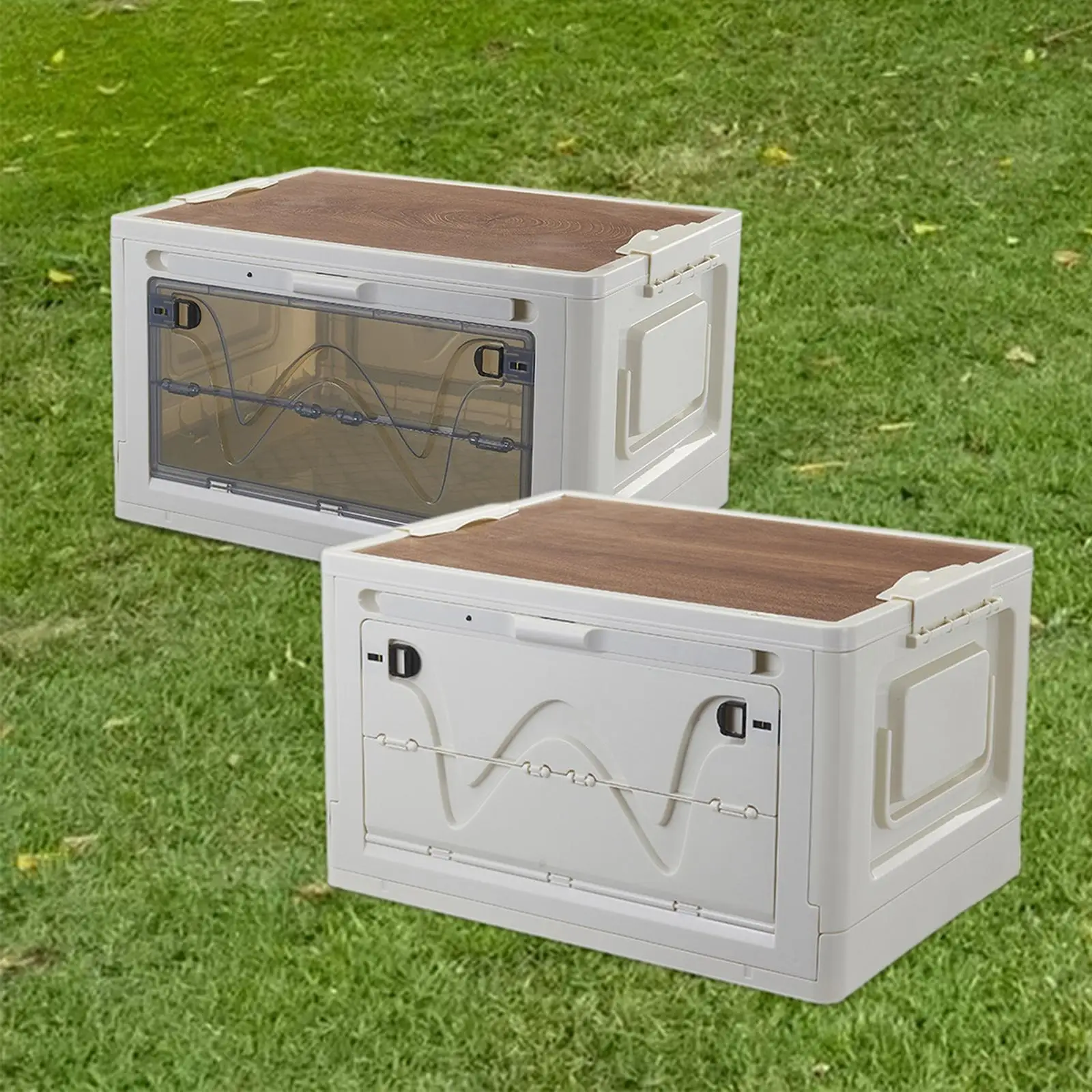 

Storage Bins with Lid ,Stackable Storage Bins, with Light,Storage Container