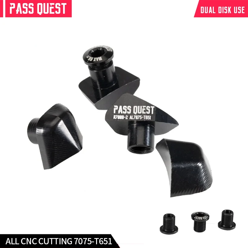 

Велосипедные винтовые крышки PASS QUEST (2 шт.) — совместимые с насадками для групп R7000/R8000/R9100/R7100/12-скоростных велосипедов