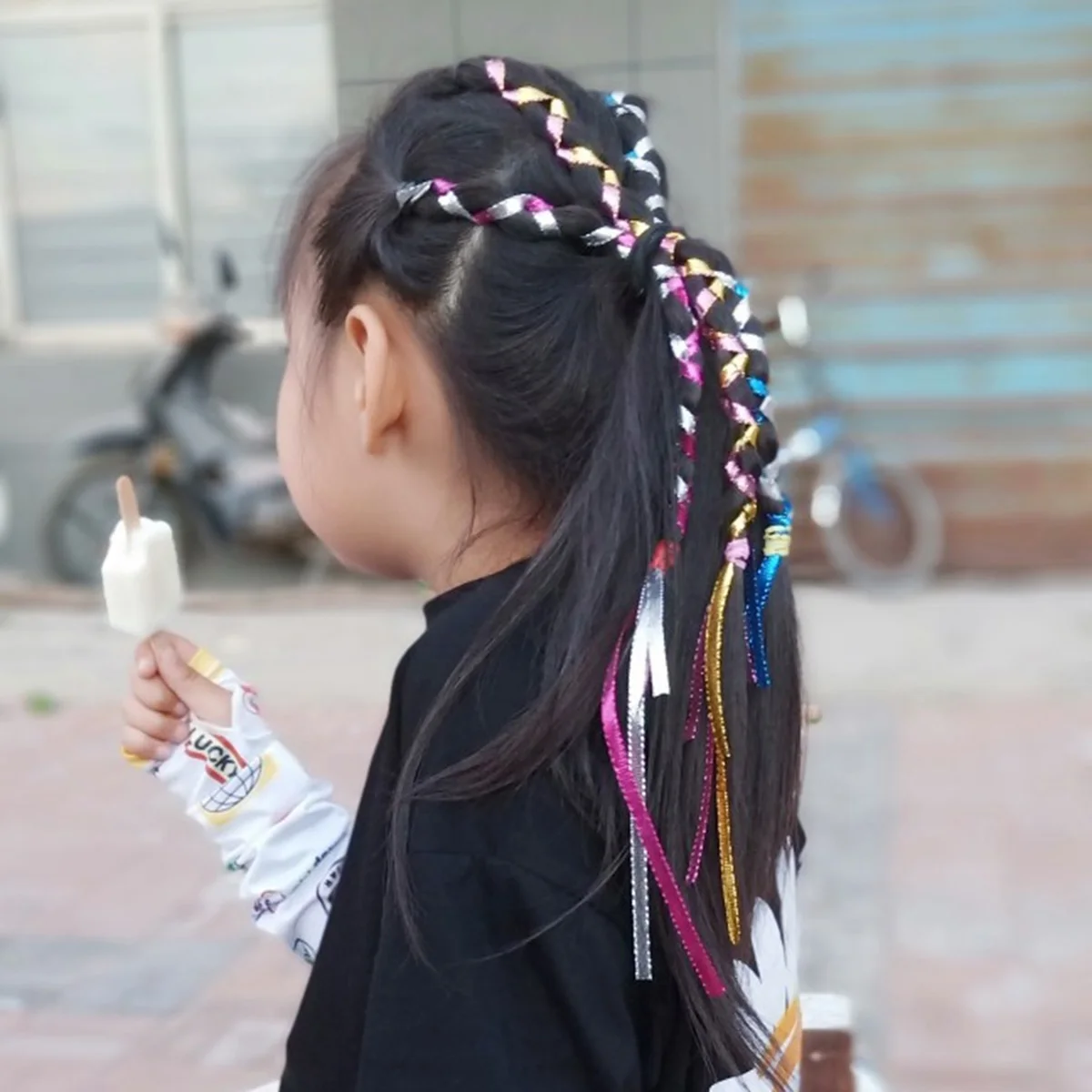 

30pcs Colorful Ribbons Braiding Hair Rope Accessories Multi Colours Dreadlock Easy Shape Fine Craft Party Decoration Gift