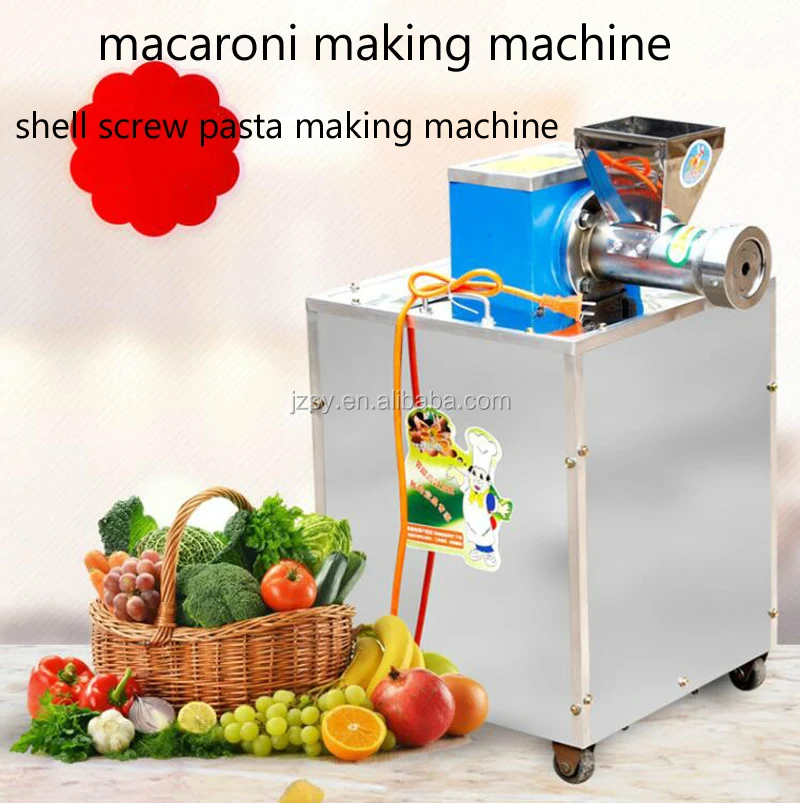 Commercial Automatic Wagon Wheel Campanelle Rotini Cat Ear Type Crisp Round Noodle Making Machine/Pasta Extruding Equipment