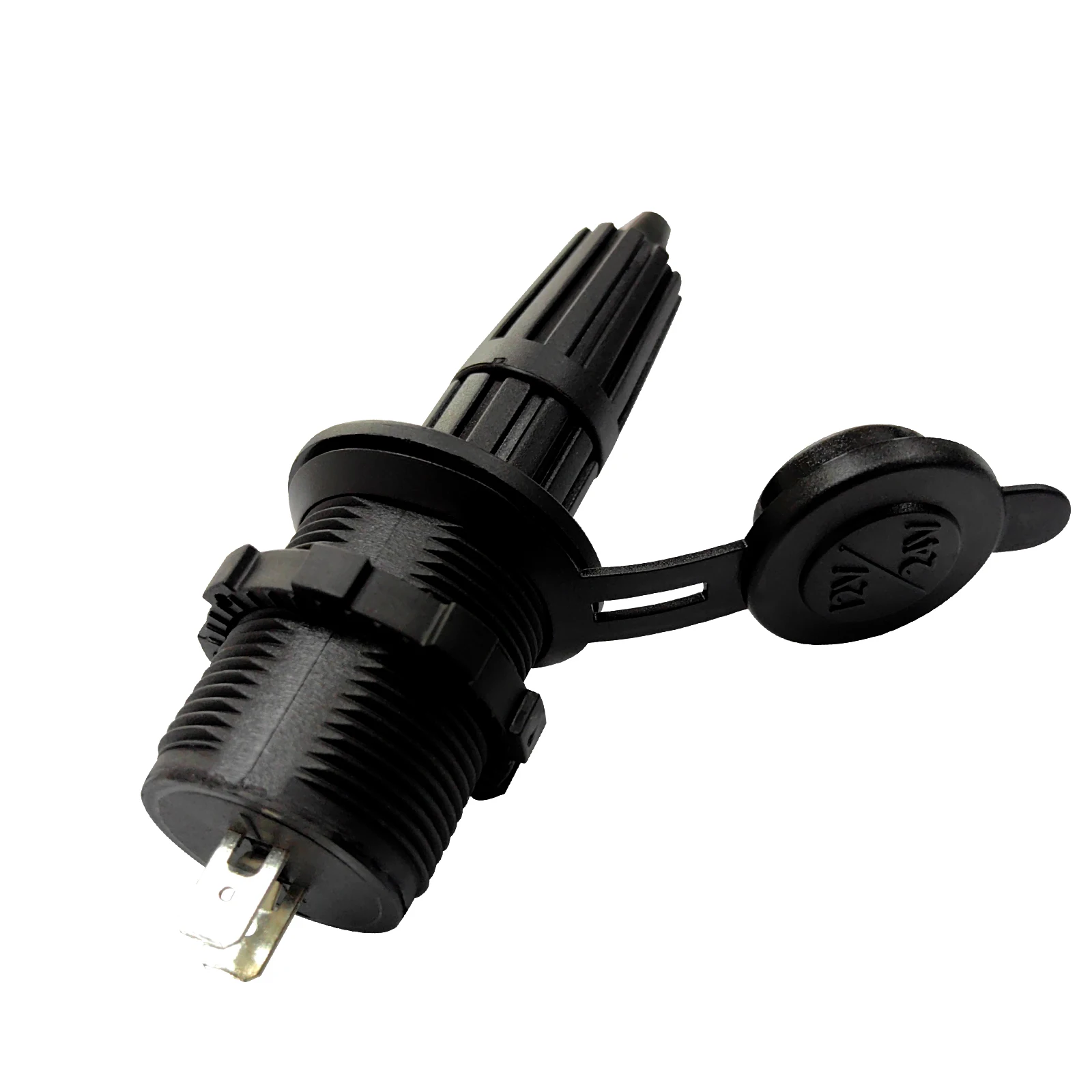 20A Engel Fridge Socket Plug 12V/24V IP67 Waterproof Flush Mount for Car 4x4 Camper Trailer Caravan Boat Marine ATV RV CE RoHS