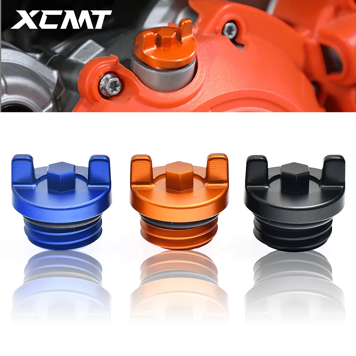 

Motorcycle Engine Oil Filler Plug Cap Cover For KTM 125 250 300 530 XC XCF XCW XCF-W XC-W Six Days MXC MXC-G SX SXF 690 790