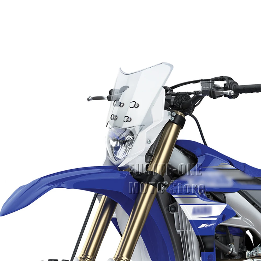 

For yamaha WR450F WR 450F motorcycle adventure windshield extension style Windscreen Wind Deflector Screen