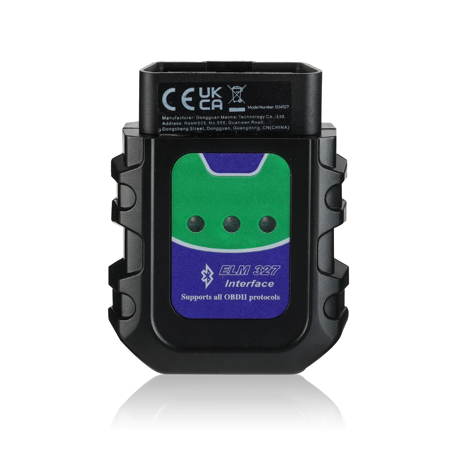 OBD-II Car Fault Code Reader, 12V Gasoline Vehicle Scanner for DIY & Repair Shop, Read & Clear Engine Trouble Codes, View Live Data