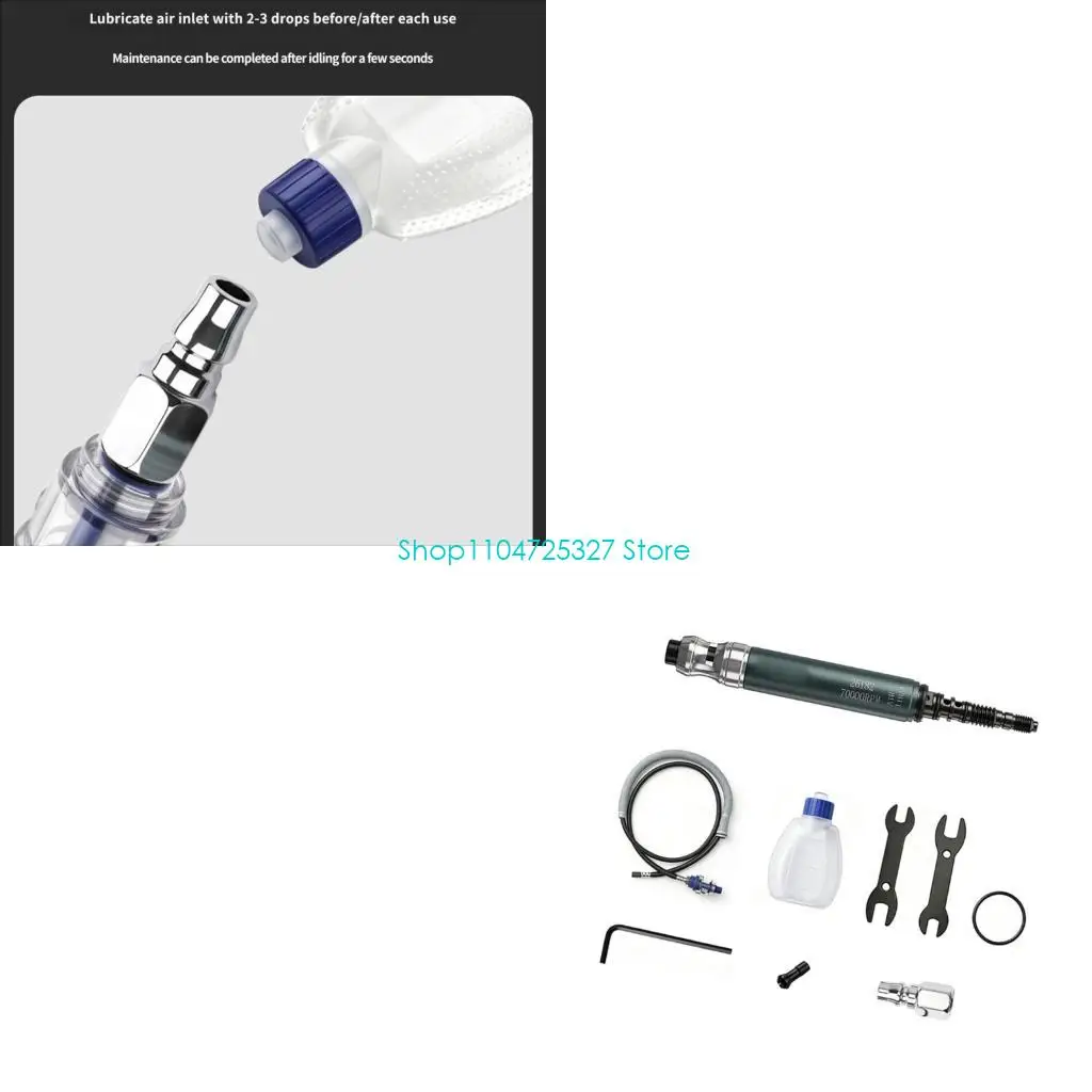 D8KF Low Noise Miniature Air Grinder With Variable Speed Control For Accurate Sanding And Shaping Mold Making Finishing Tasks