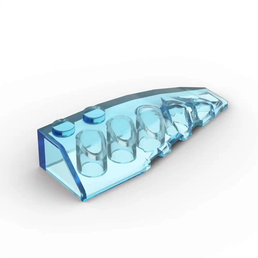 

MOC 10 шт. часть 41747 клин изогнутый 6x2 правый набор строительных блоков угловая пластина доска кирпичи частицы игрушка подарки на день рождения для детей