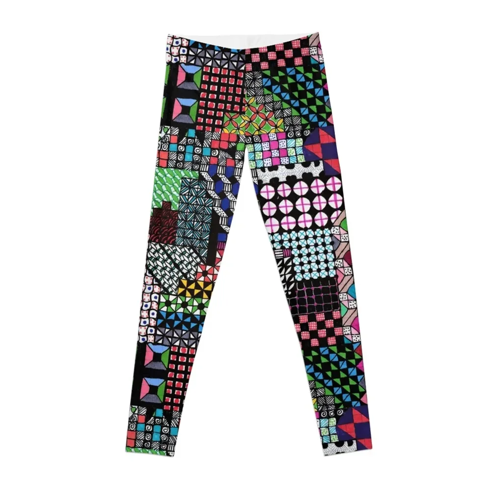 

Geo Tangle Leggings push up fitness Legging sport Womens Leggings