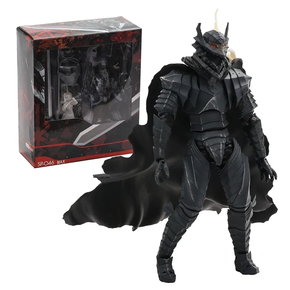 Figma Sp-046 Guts Armor Ver. Anime Figure Action Figurine Model Doll Collectible Toy