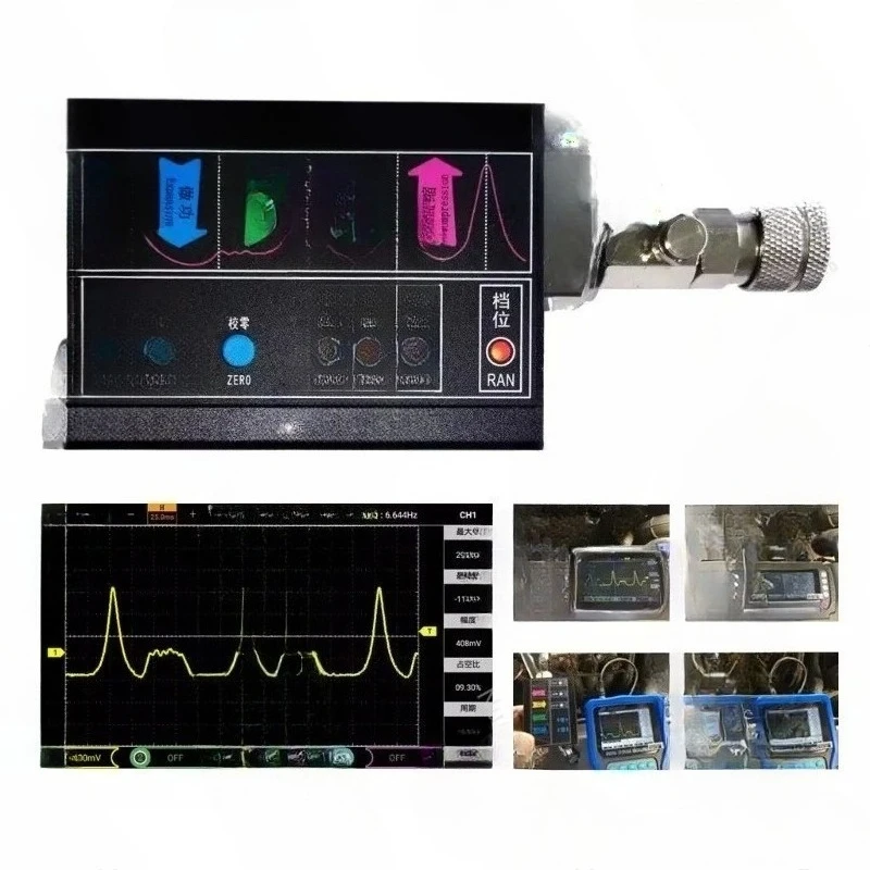 High Precision Engine Cylinder Pressure Transducer for Oscilloscope Testing