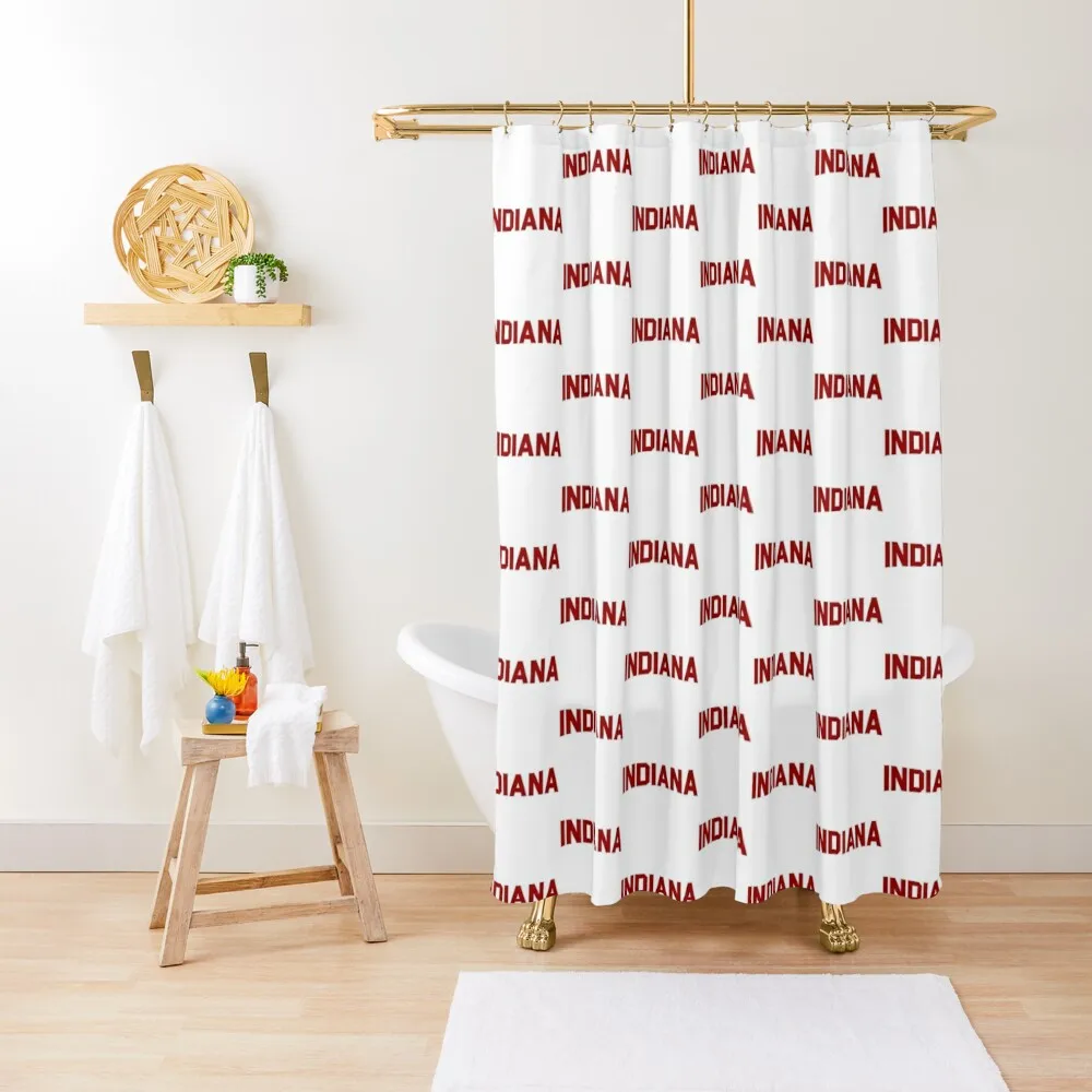 

Indiana University Collegiate Block Shower Curtain Bathroom Accessorys For Bathrooms Bathroom Accessories Curtain