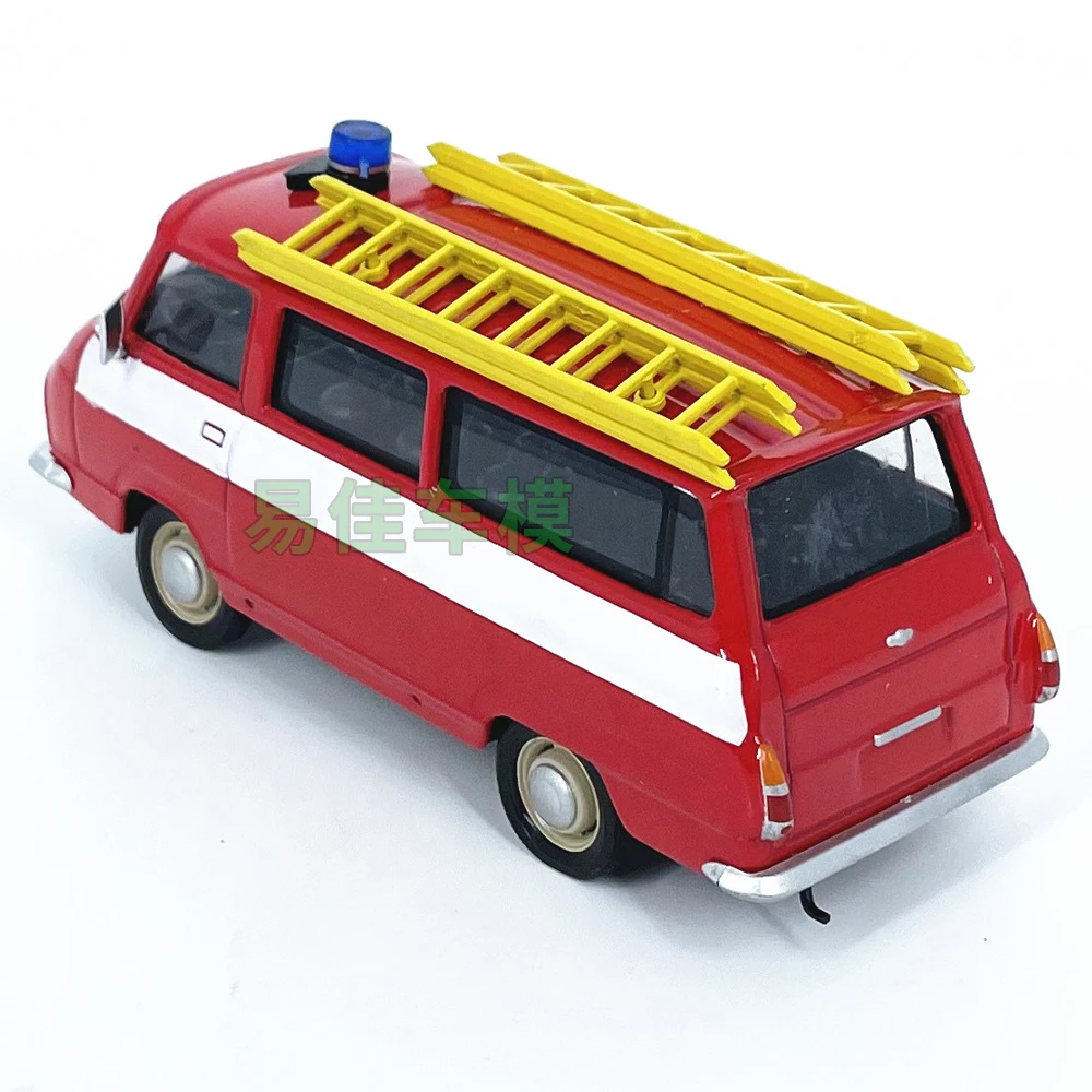 Diecast escala 1:43 checoslováquia 1981 motor de bombeiros liga modelo de carro brinquedo colecionável presente lembrança exibição ornamento