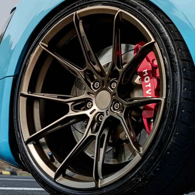 For Matte Black Deep Concave Forged Wheels 18 19 20 21 22 23 Inch 5x100 CNC Machined Rims Custom Wheels for Genesis G70 3.3T