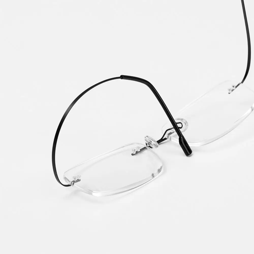 Klasyczne męskie oprawki okulary korekcyjne niebieskie światło męskie okulary do czytania tytanowe oprawki do okularów stare okulary armacao oculos — zdjęcie 4