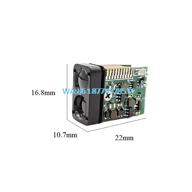 Wmwmnu for JRT Industrial Mini Hunting 600m 1000m 1200m 15HZ 905nm Rangefinder Module Placed on a Thermal