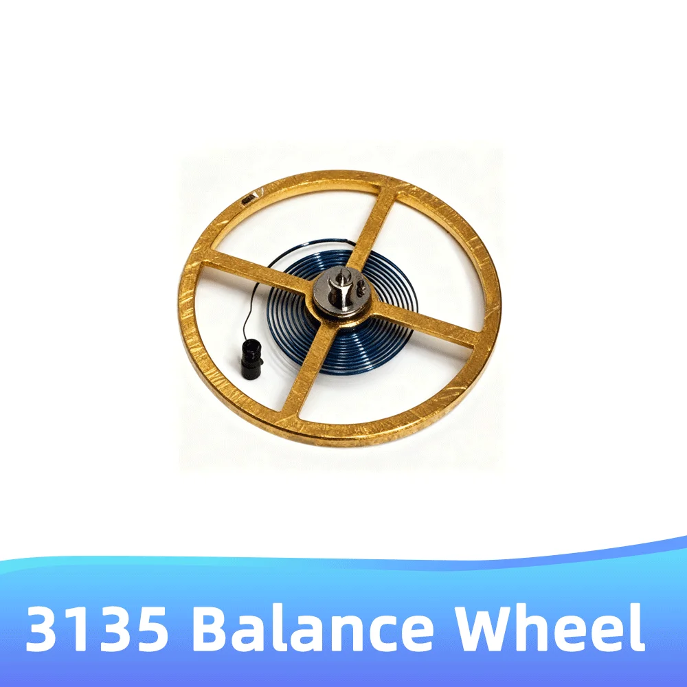 

Аксессуары для часового механизма, балансировочное колесо, подходящее для механизма Shanghai 3135, ручные запасные части, инструмент для обслуживания часов