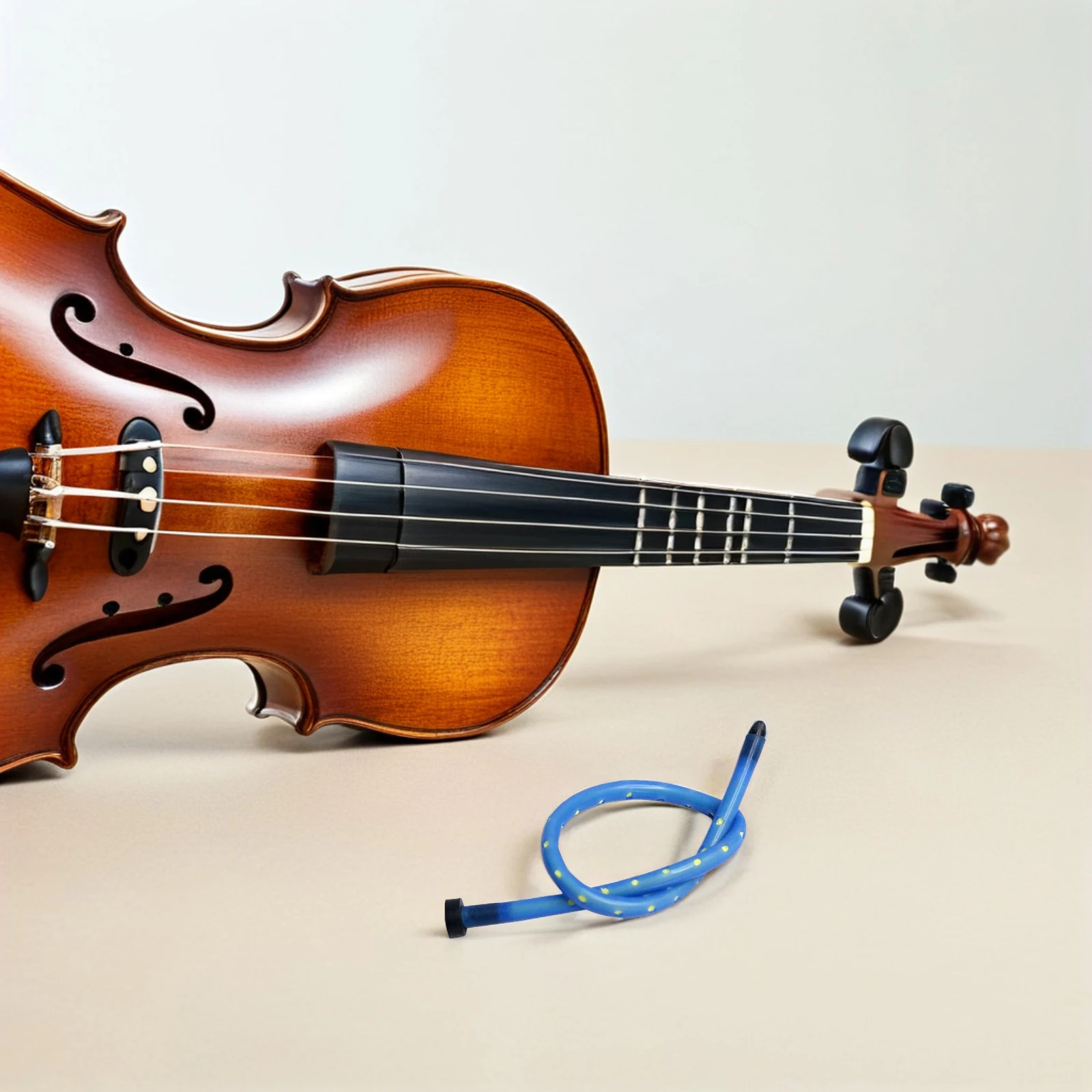 

Portable Violin Panel Humidifier Soft Rubber Material Easy Insert Prevent String Buzz Cracking for Violin and Viola Maintenance
