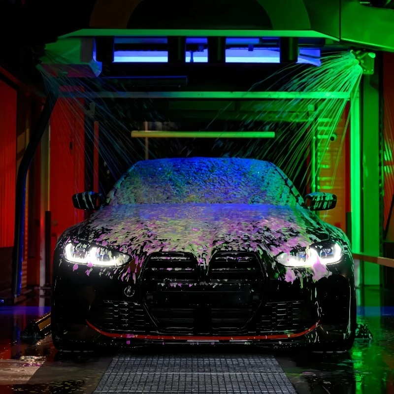 Touchless Automatic Car Wash Machine High Cost-Effective Practical Reliable Quality Good After-Sales,24-Hour Self-Service Profit