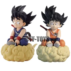 Anime Dragon Ball Son Goku With Cloud Figurine Kid Goku Action Figure 15cm PVC Statue Collection Model Toys Gifts