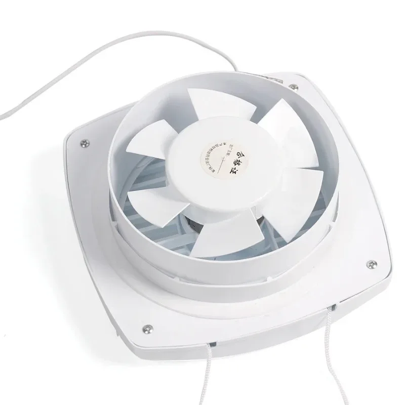 220V 4/6inch 110/150mm Silence Ventilating Strong Exhaust Extractor Fan for Window Wall Bathroom Toilet Kitchen Mounted