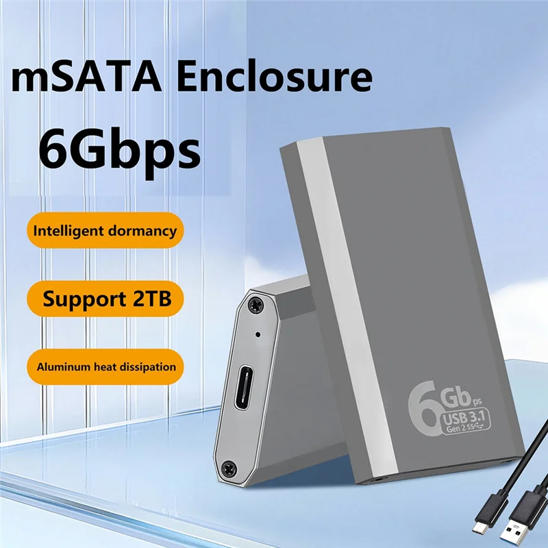 MSATA Internal SSD USB 3.1 Gen2 10Gbps SSD For MSATA Internal Solid State Drive Hard Drive