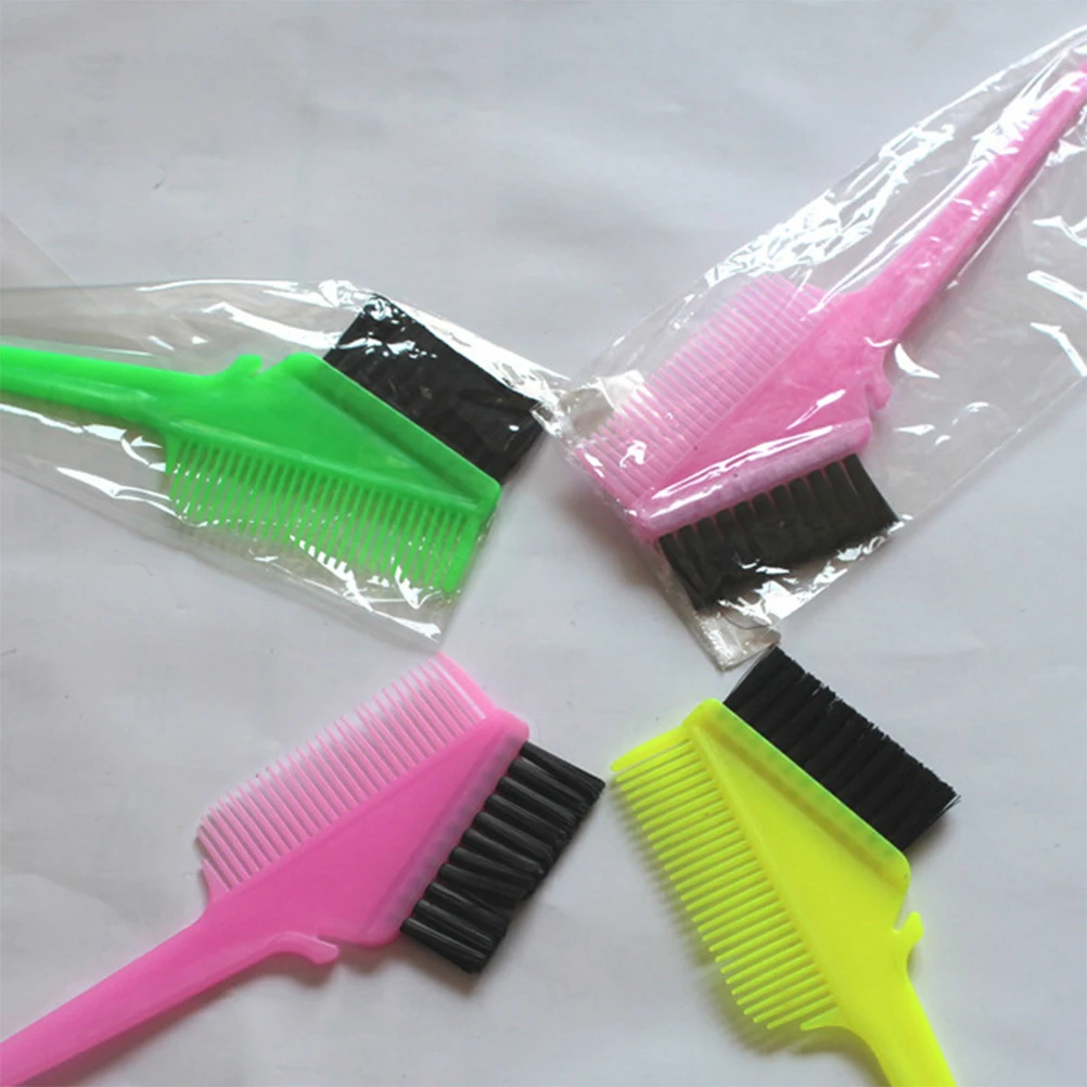 

6Pcs Multifunctional Eyebrow Brushes DoublePurpose Gentle Brush Comb Durable Makeup Tools For Salon Home Use Assorted Color