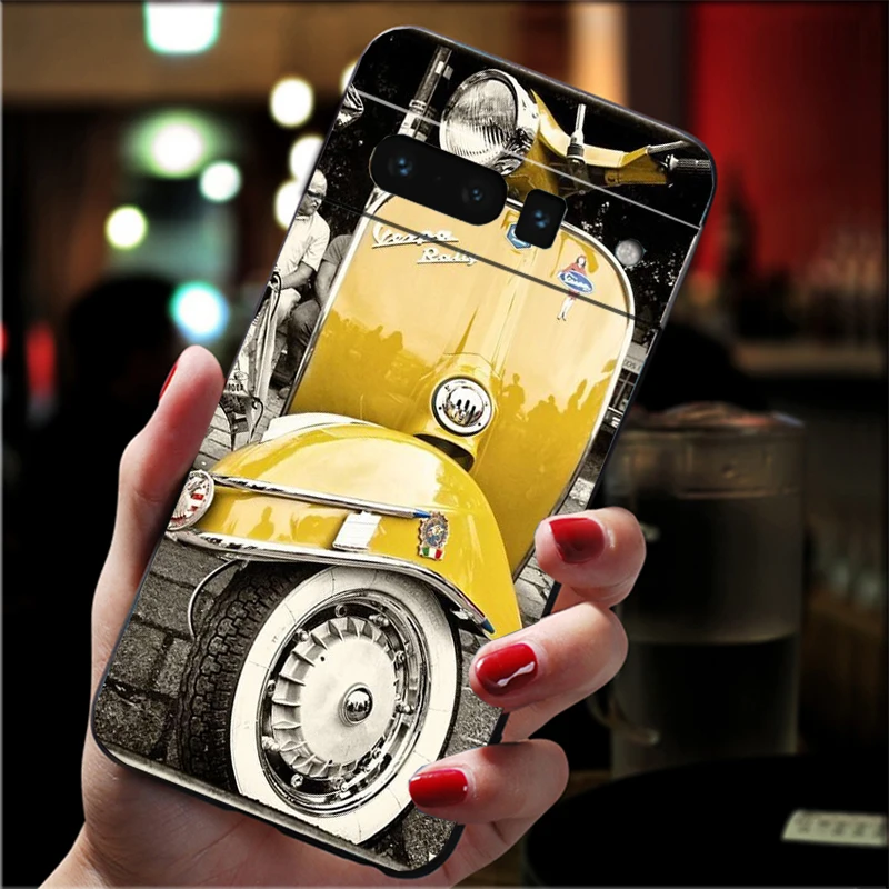 Vespa Motorcycle Phone Case For Google Pixel 9 Pro XL 8 7 6 Pro Pixel 8A 7A 6A 4A 3A 3XL Pixel 8 7 6 5 4