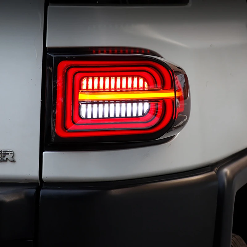 Nuovo gruppo fanale posteriore per Toyota FJ Cruiser fanale posteriore modifica segnale lampeggiante luce freno a LED