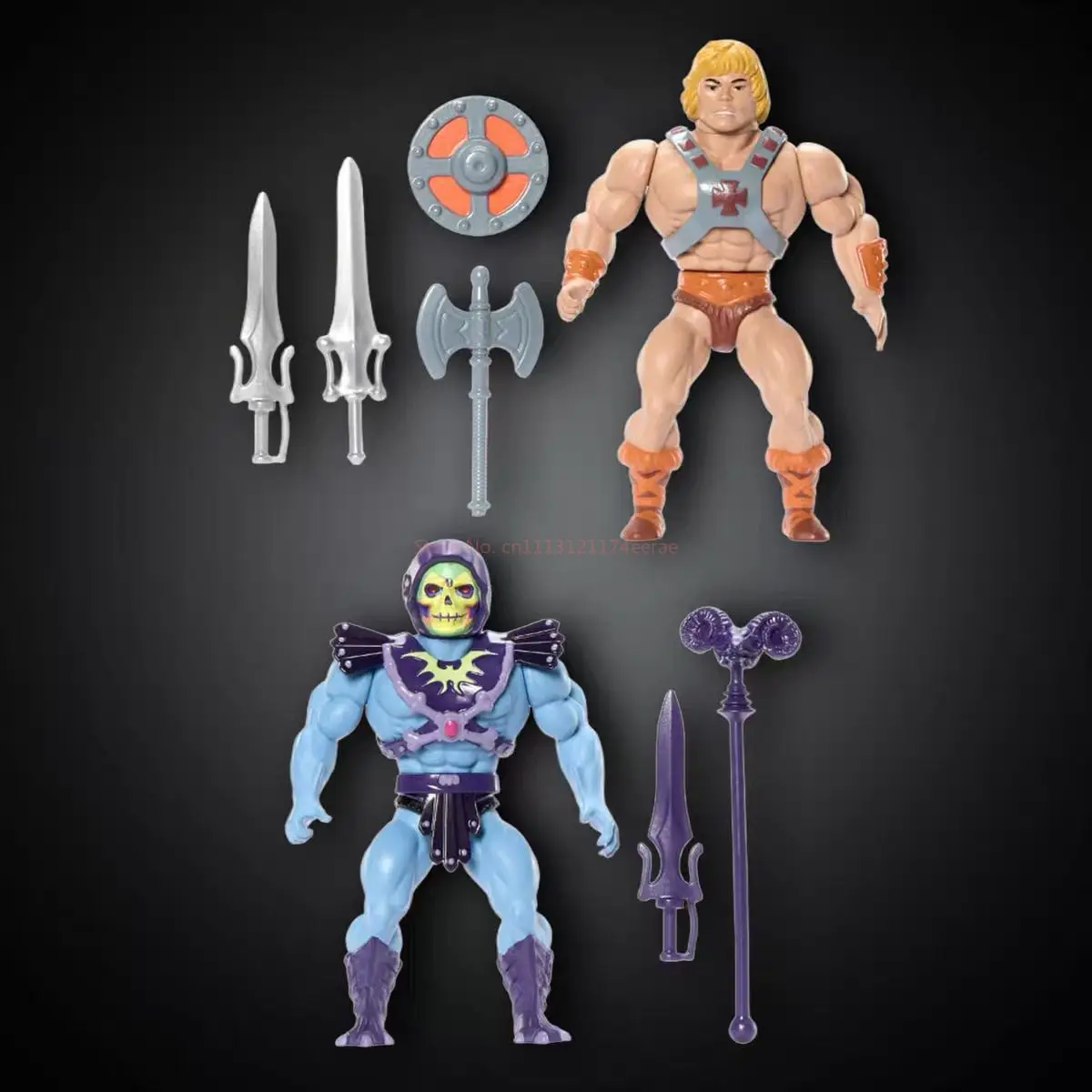 New Inventory Skeletor He-Man Handheld Space Giant Mattel 80th Anniversary Limited Edition Mobile Model First Handheld Toys